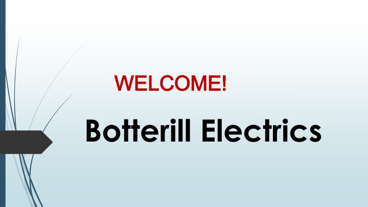 welcome welcome botterill electrics