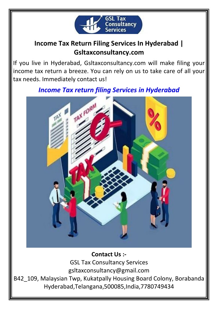 income tax return filing services in hyderabad