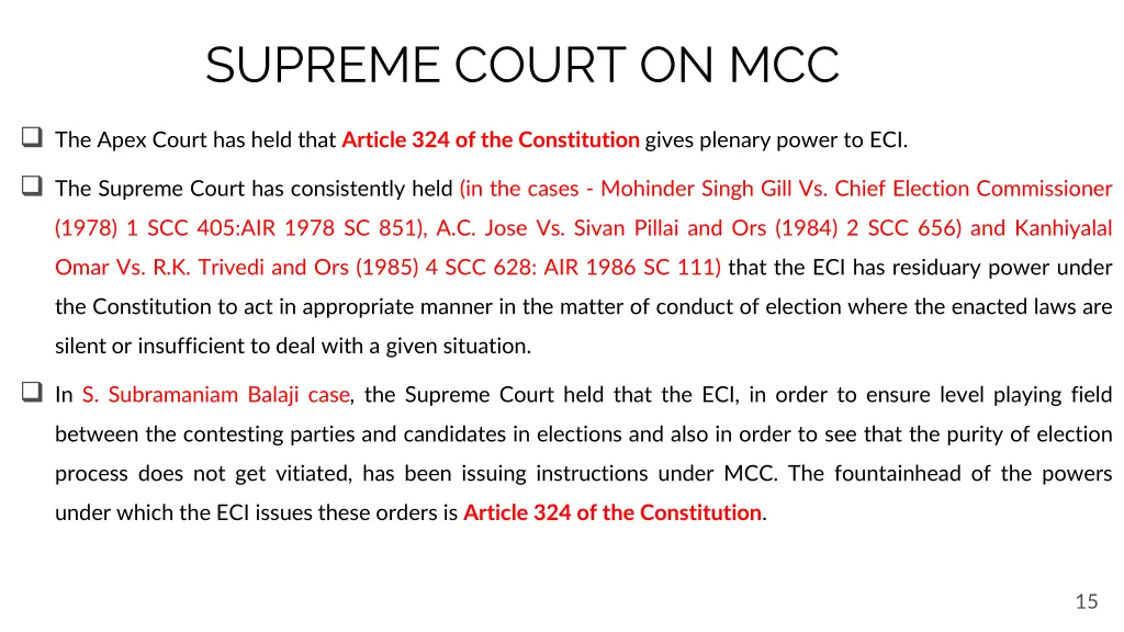 supreme court on mcc