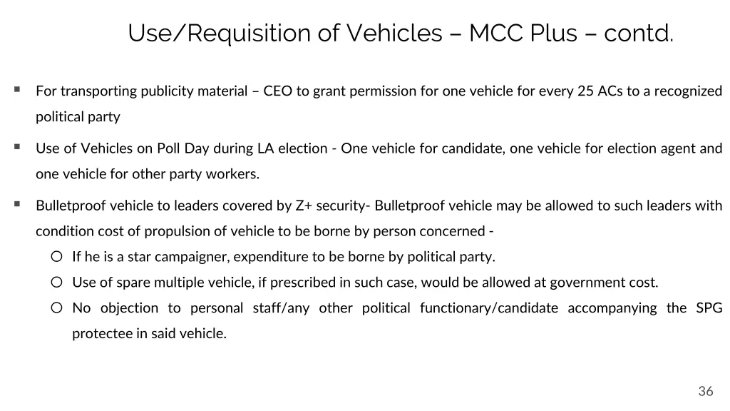 use requisition of vehicles mcc plus contd 1