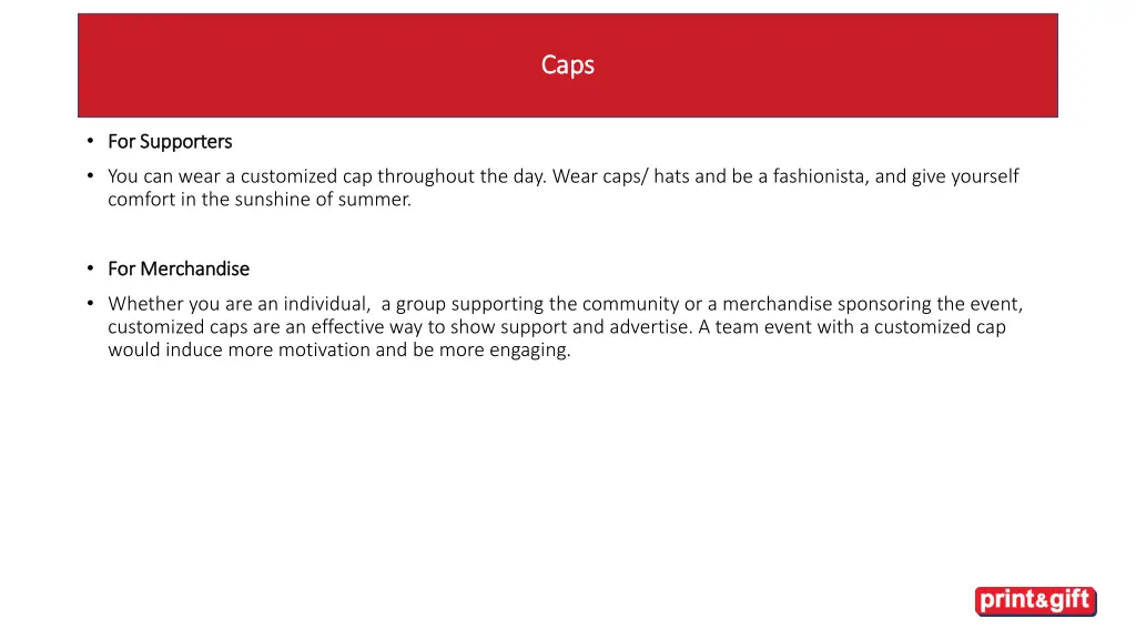 caps caps