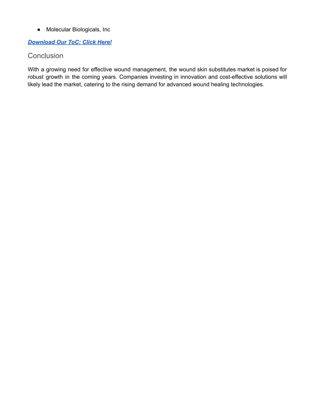 molecular biologicals inc