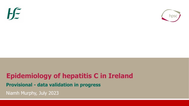 epidemiology of hepatitis c in ireland