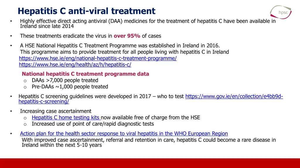 hepatitis c anti viral treatment highly effective