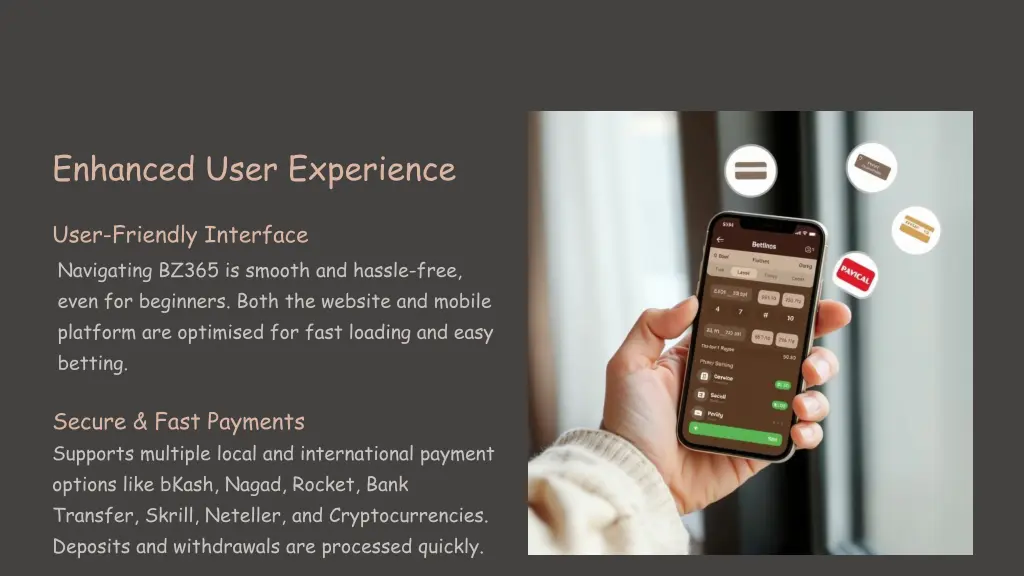 enhanced user experience