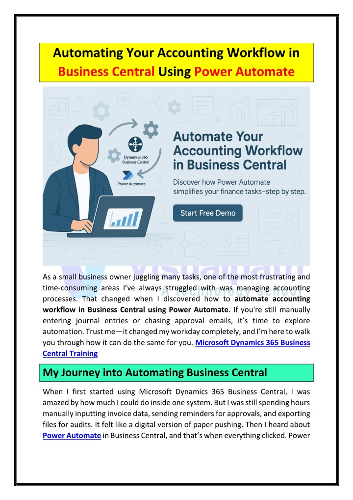 automating your accounting workflow in business