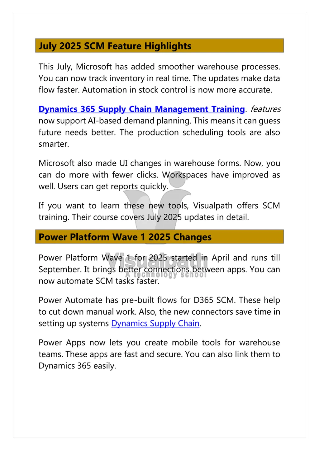 july 2025 scm feature highlights