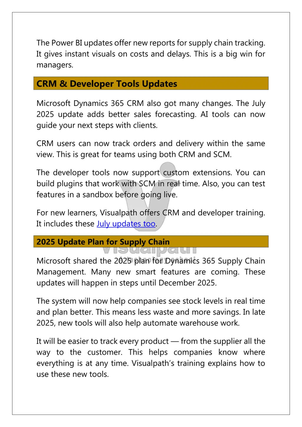 the power bi updates offer new reports for supply