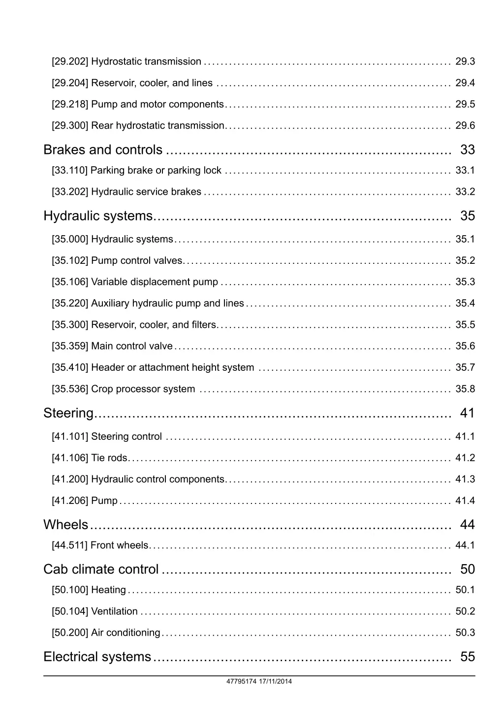 29 202 hydrostatic transmission 29 3
