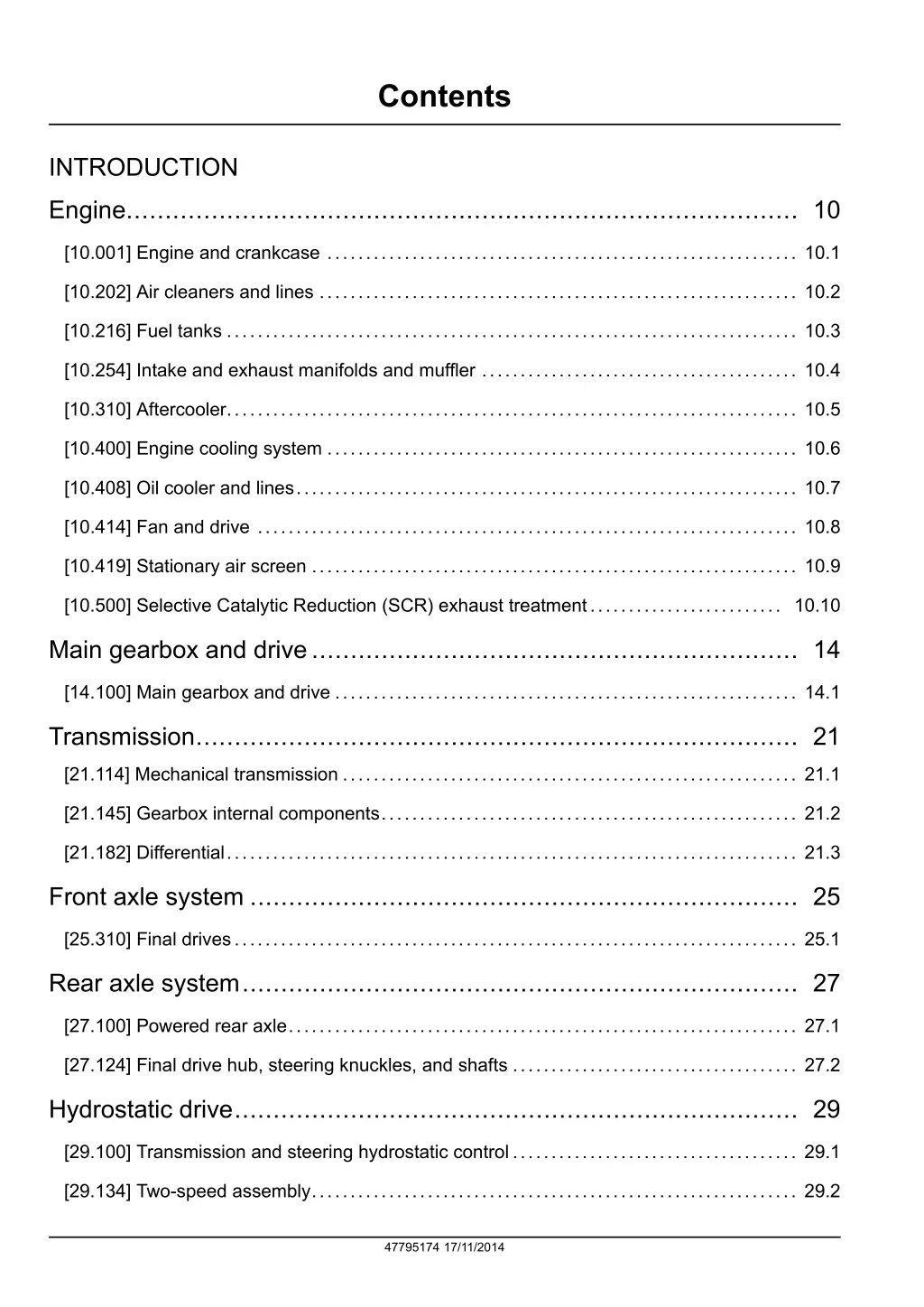 contents