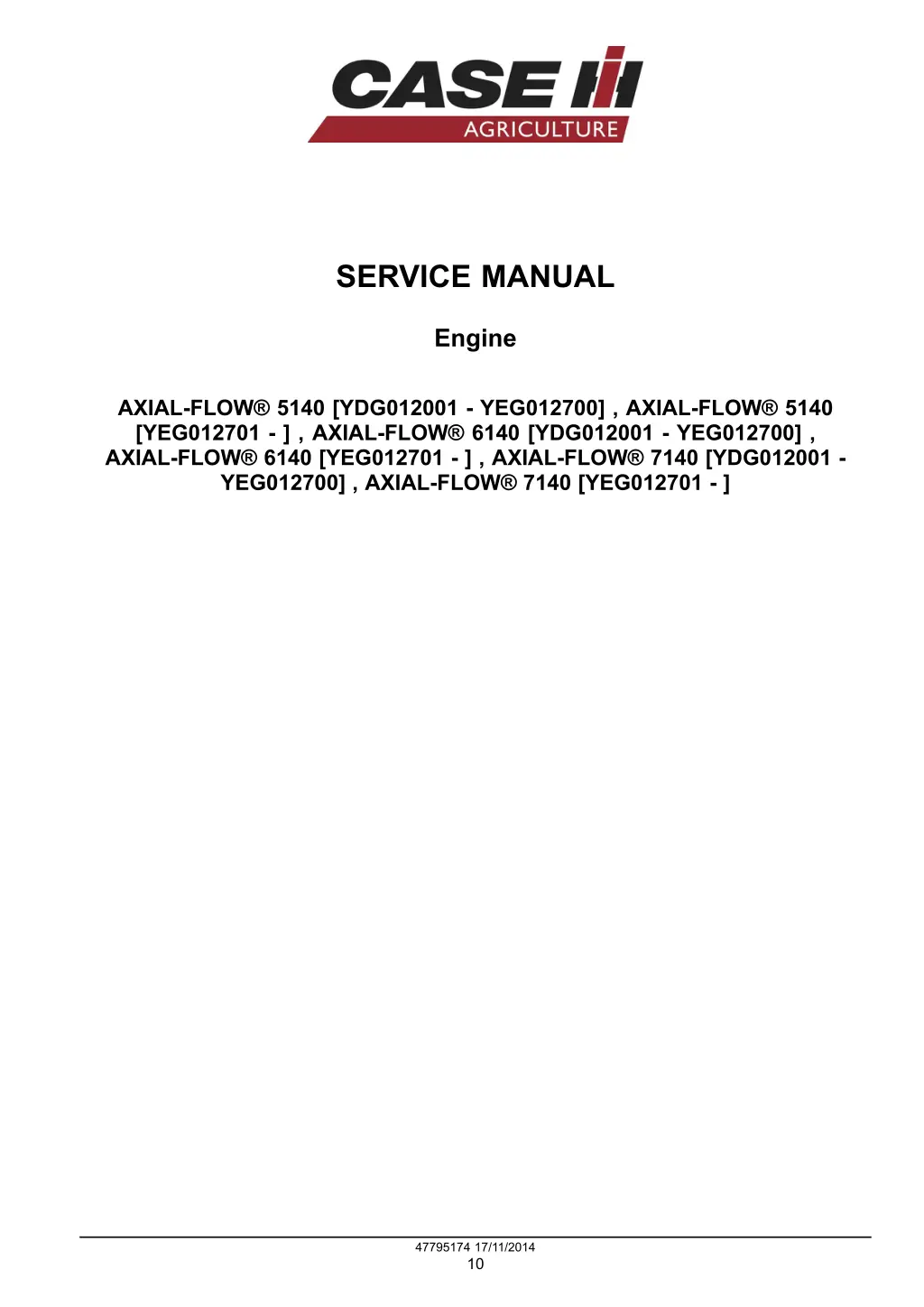 service manual 1