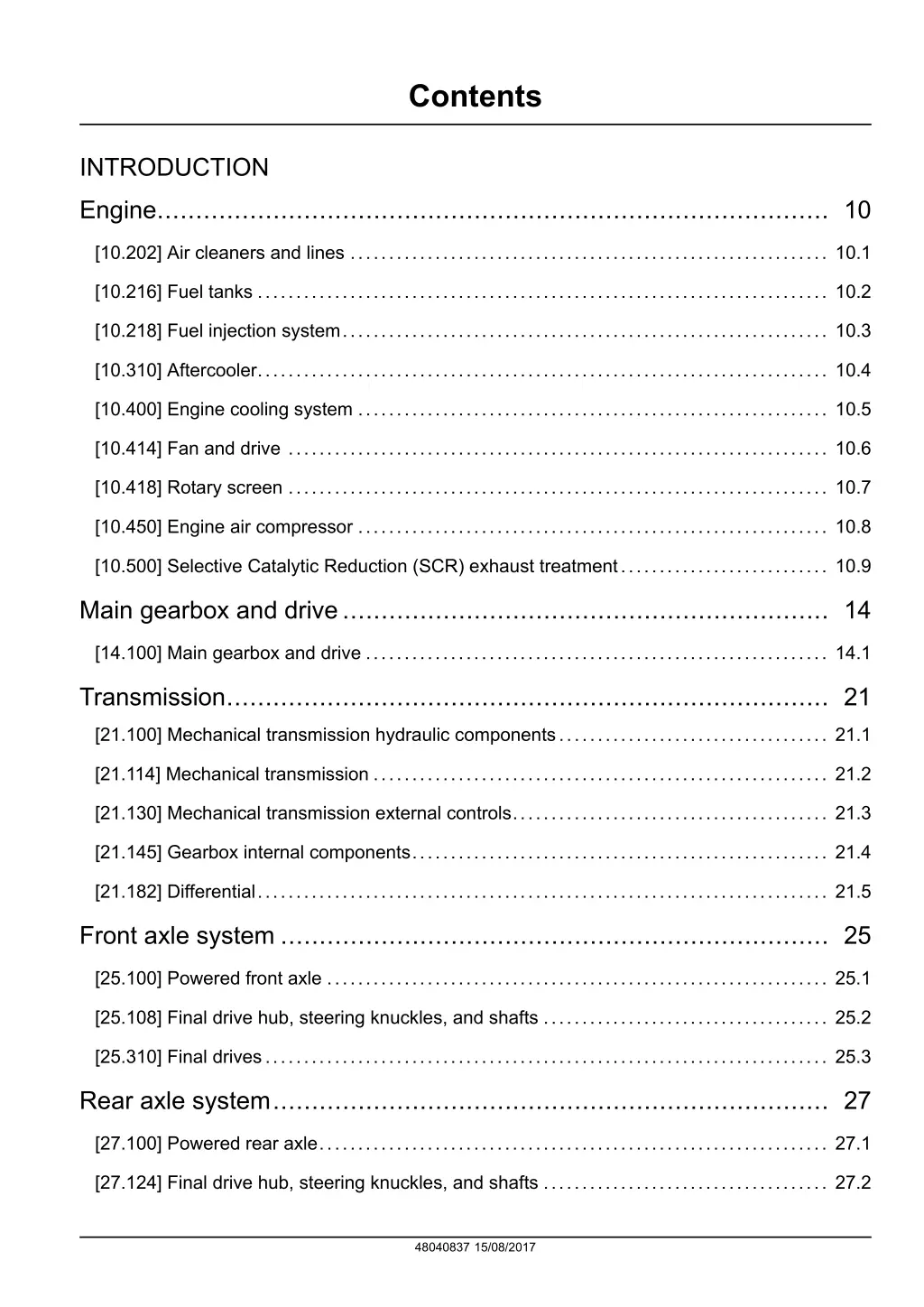 contents