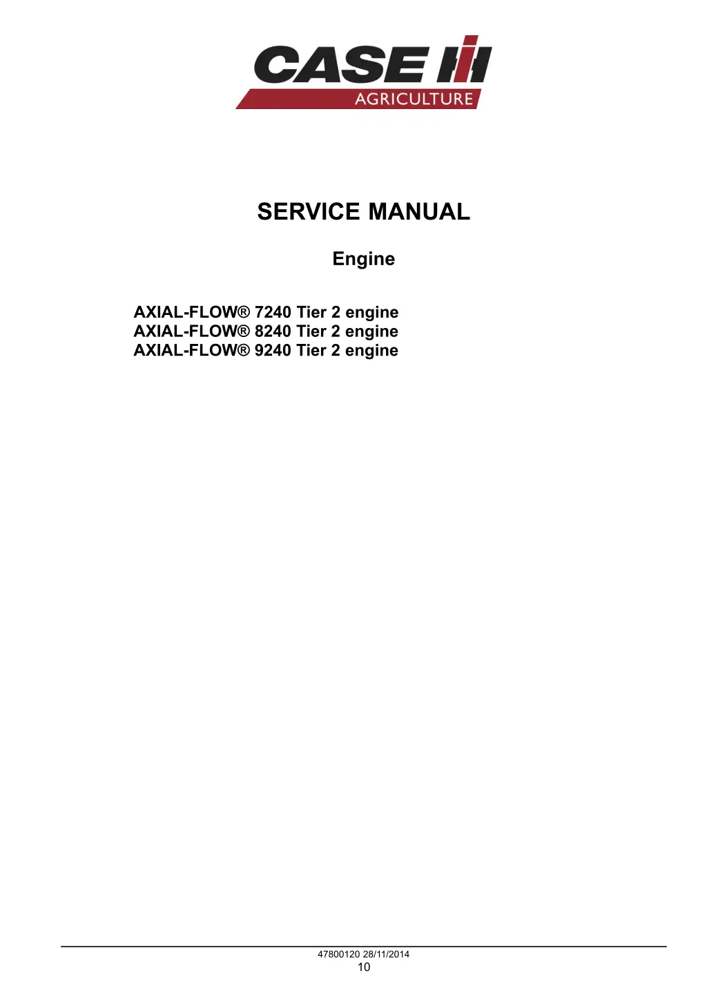 service manual 1