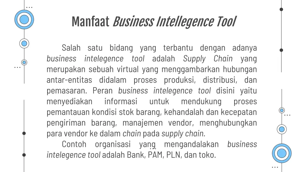 manfaat business intellegence tool
