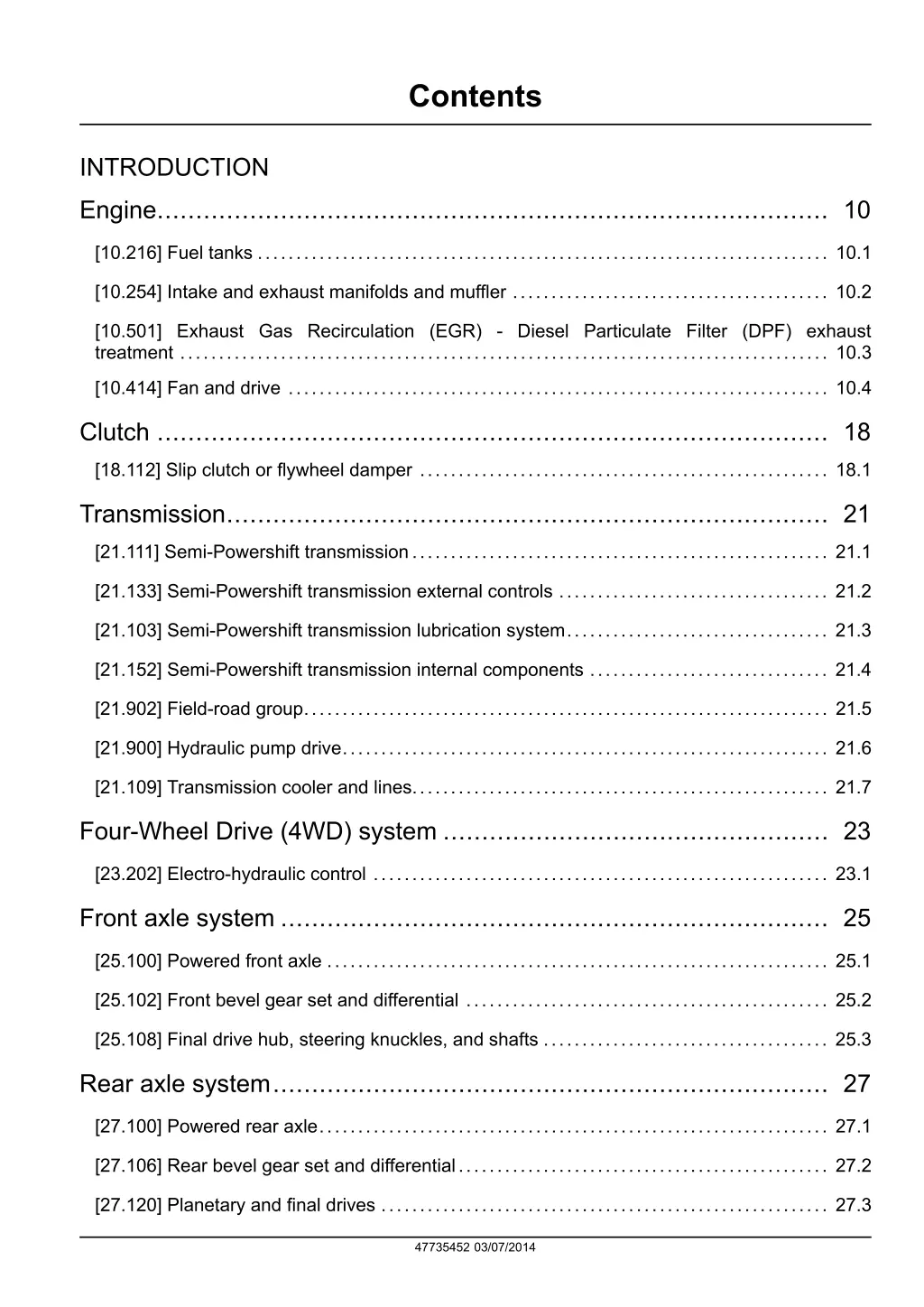 contents