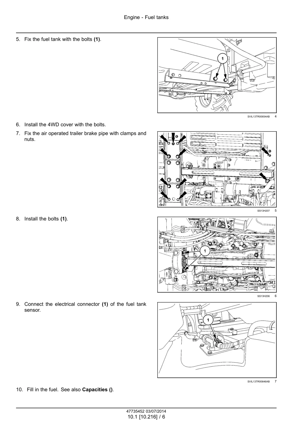 engine fuel tanks 3