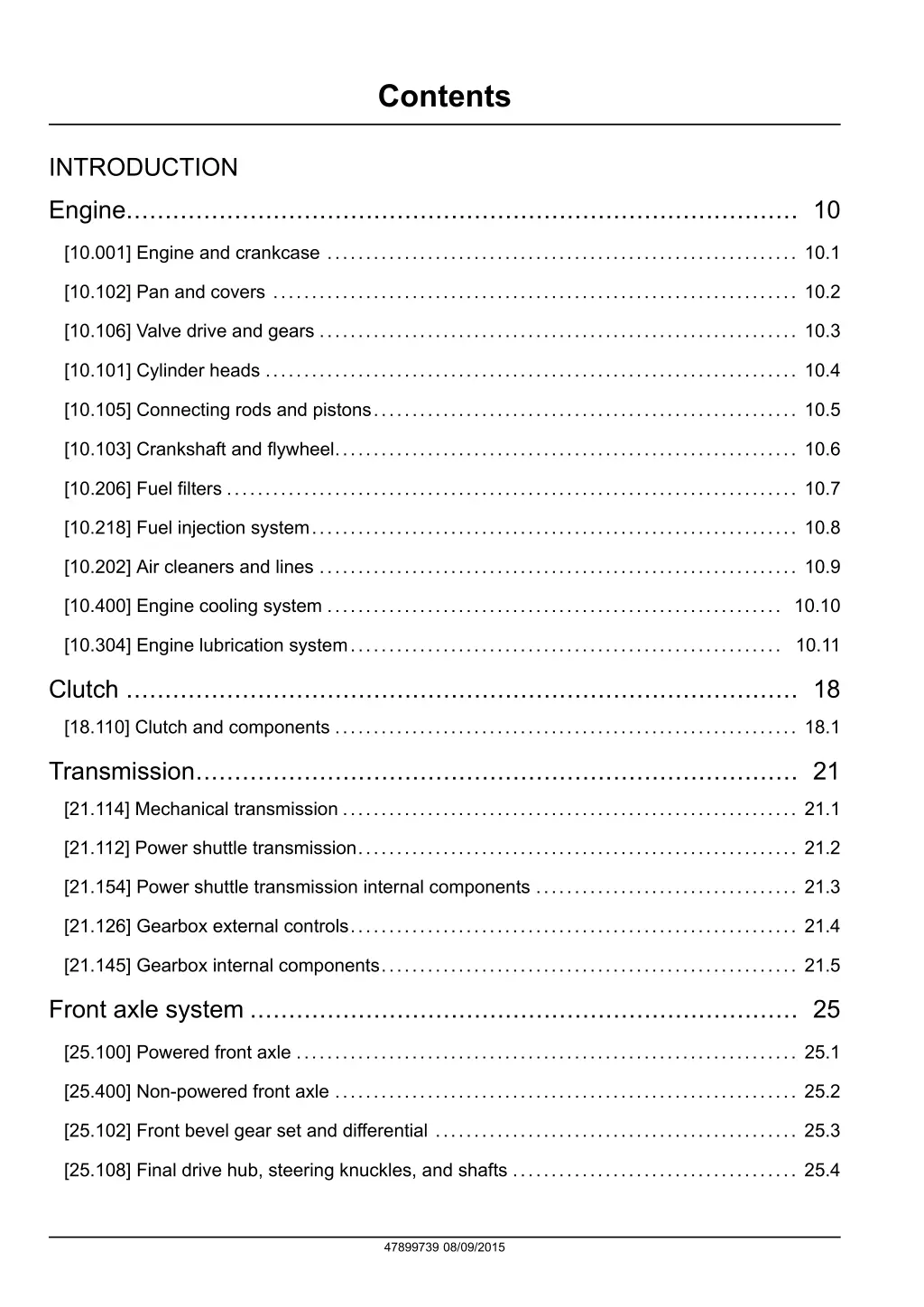 contents