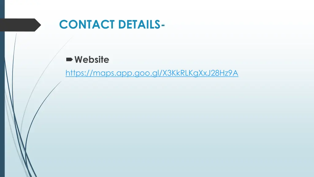 contact details