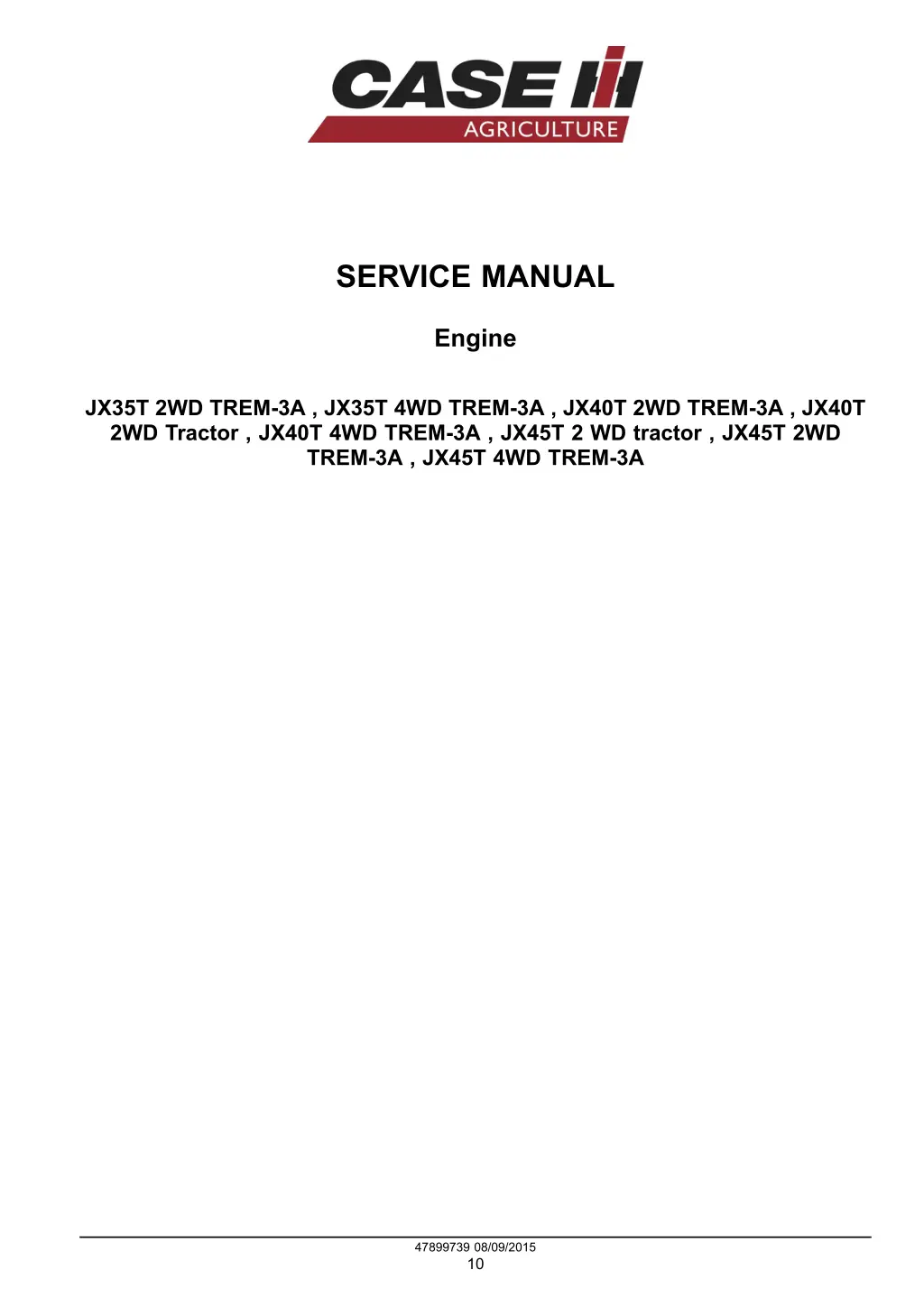 service manual 1