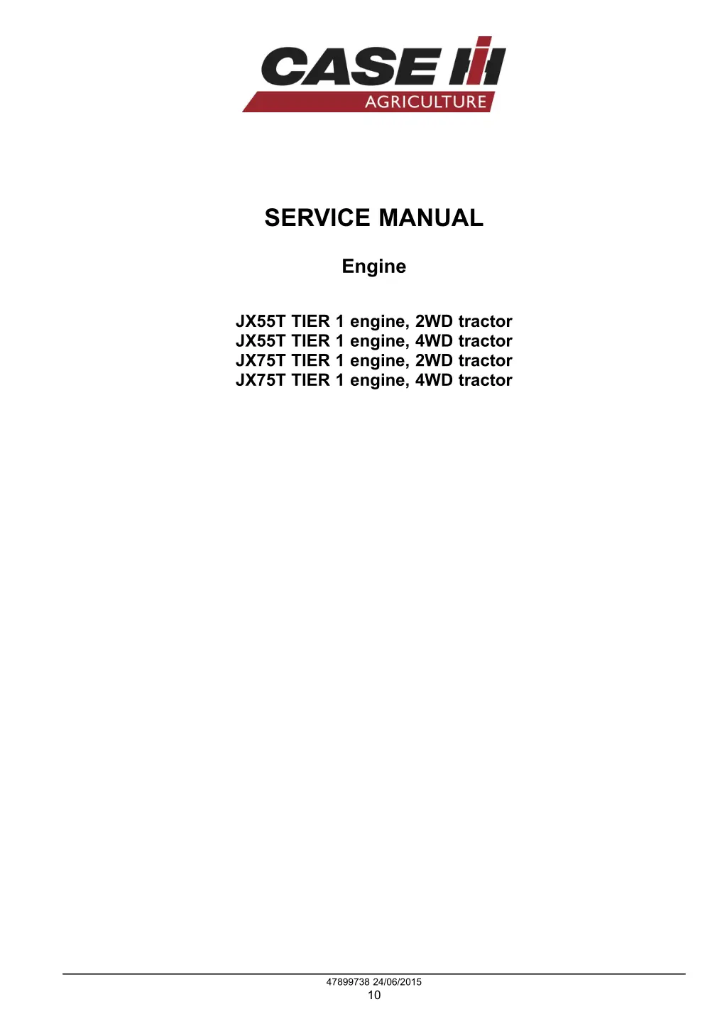 service manual 1