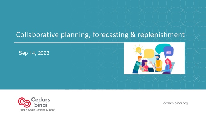 collaborative planning forecasting replenishment