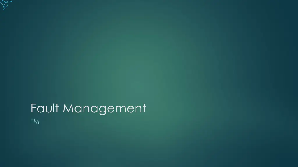 fault management fm