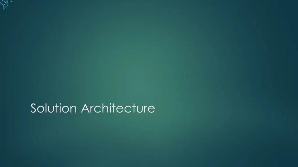 solution architecture