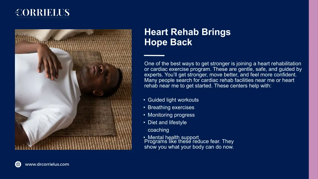 heart rehab brings hope back