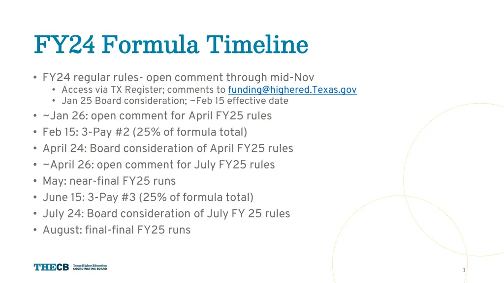 fy24 formula timeline