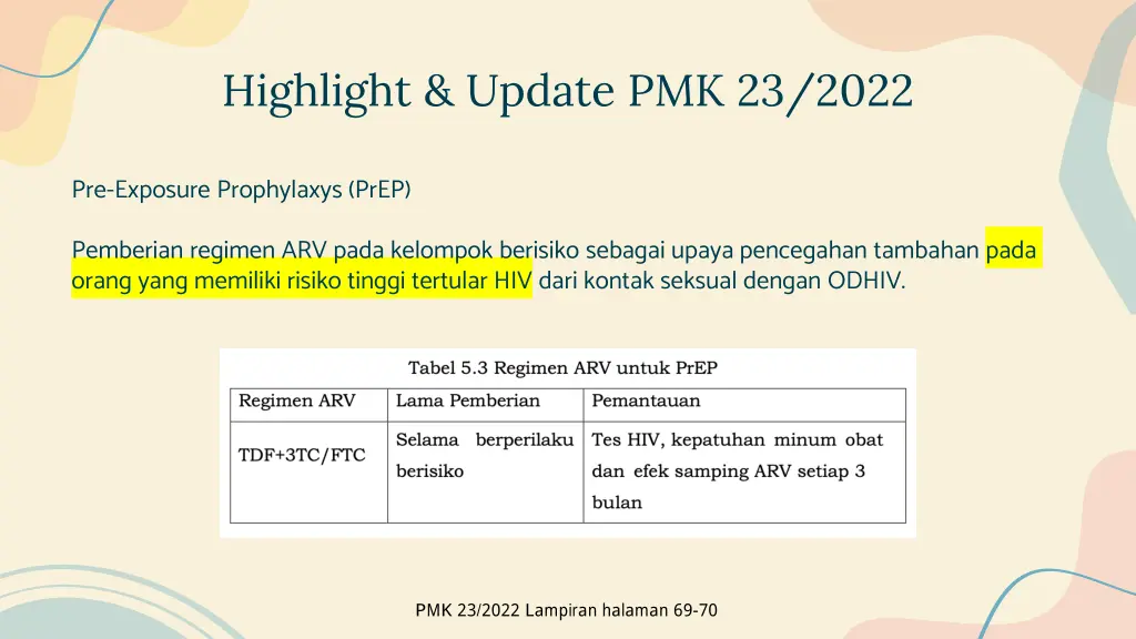 highlight update pmk 23 2022 5