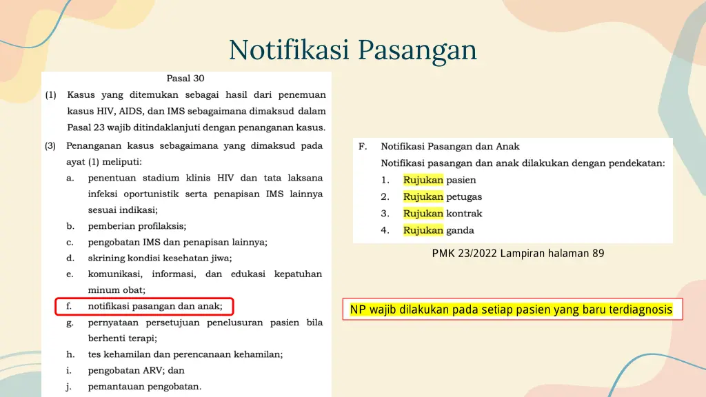 notifikasi pasangan