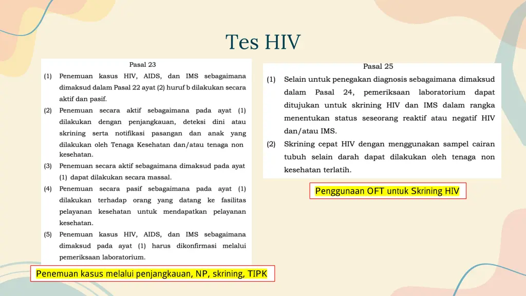 tes hiv