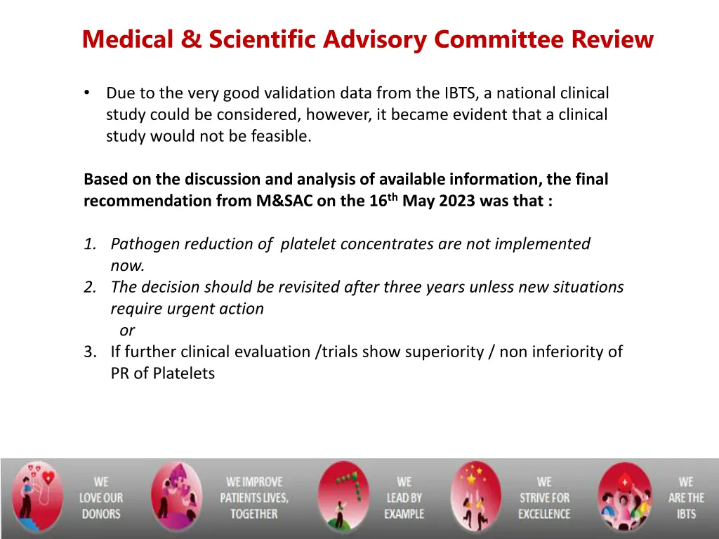 medical scientific advisory committee review