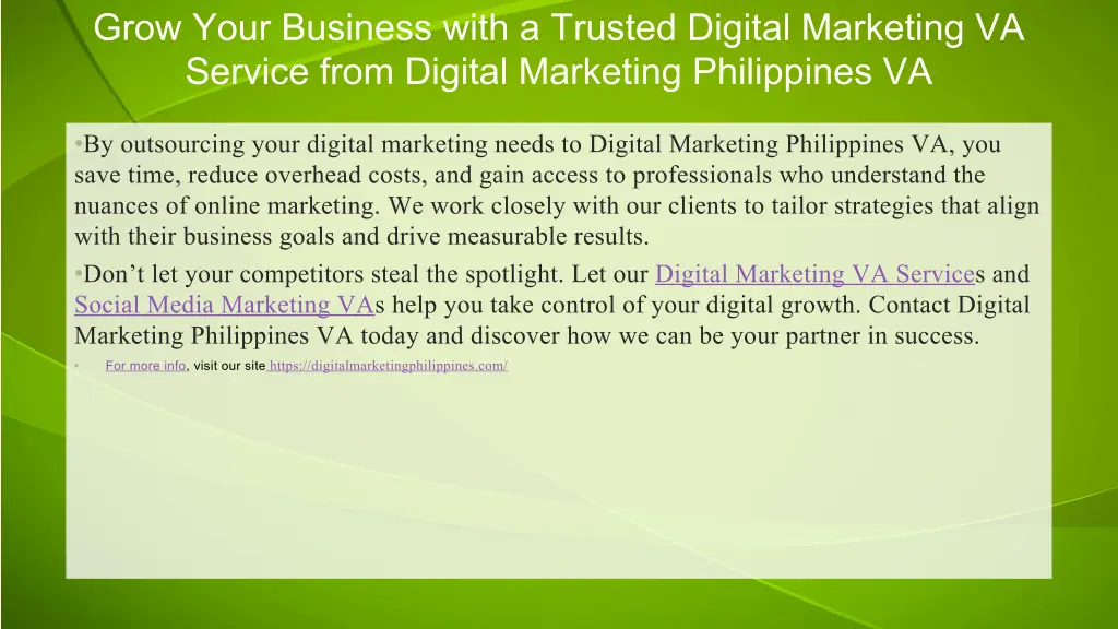 grow your business with a trusted digital 1