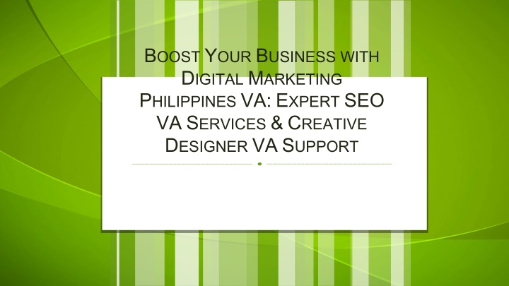 b oost y our b usiness with d igital m arketing
