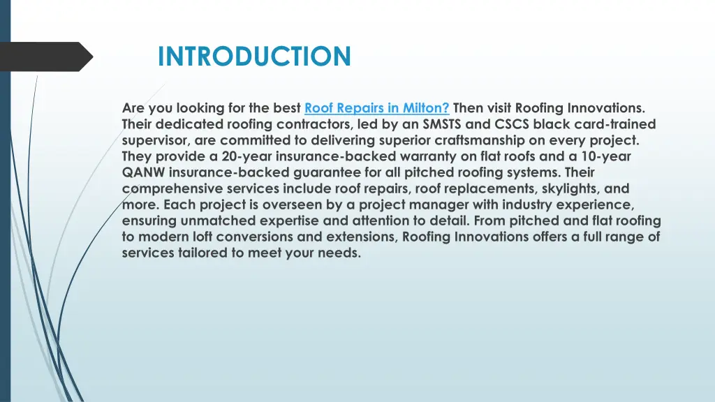 introduction