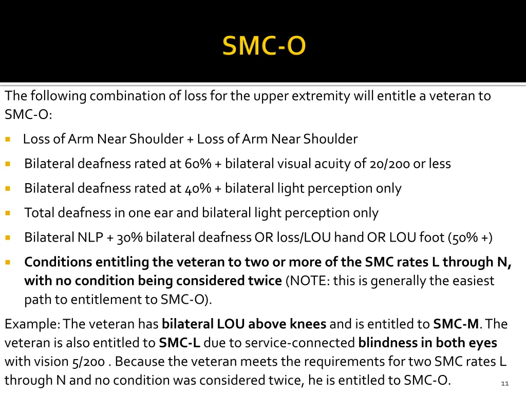 the following combination of loss for the upper