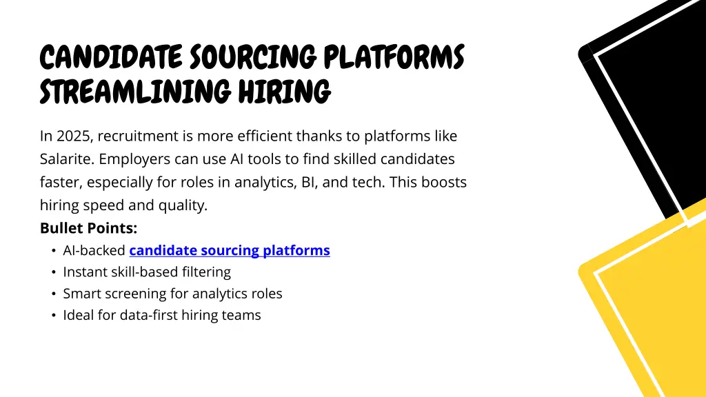 candidate sourcing platforms streamlining hiring