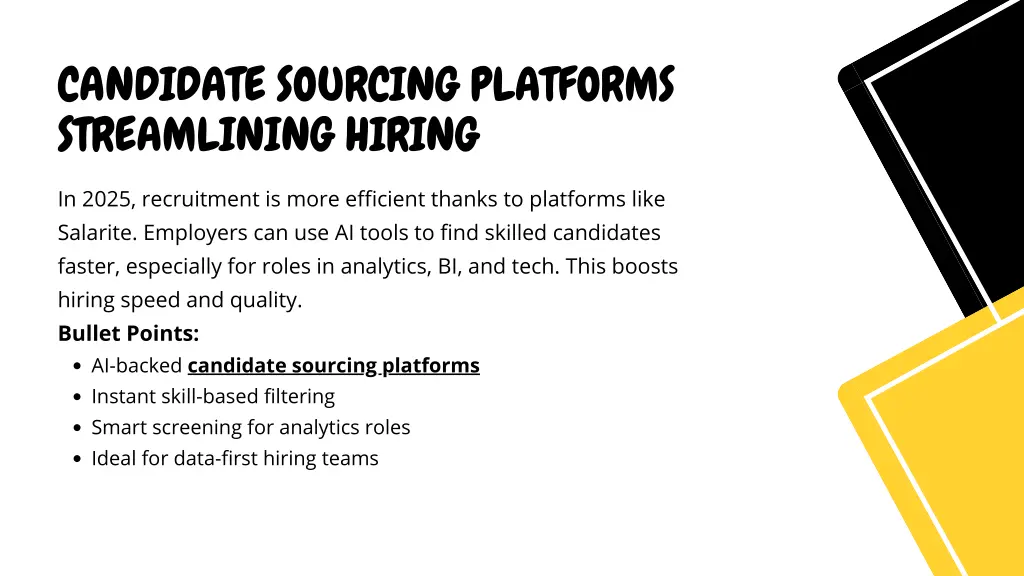 candidate sourcing platforms streamlining hiring