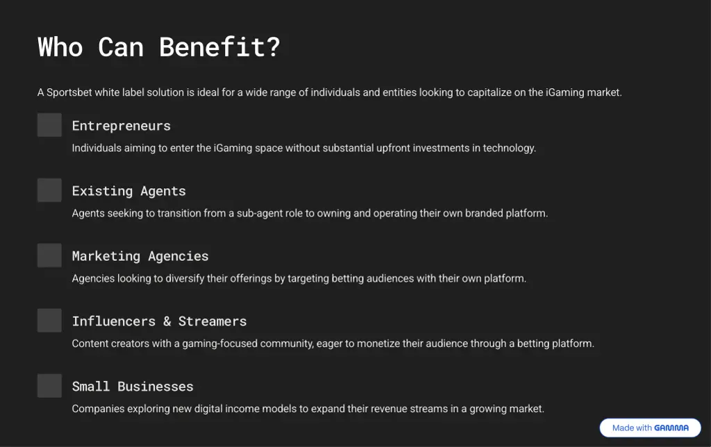 who can benefit