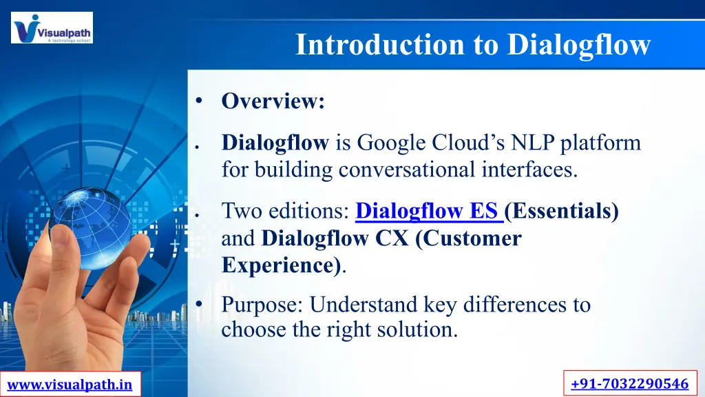 introduction to dialogflow