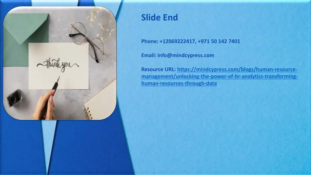 slide end