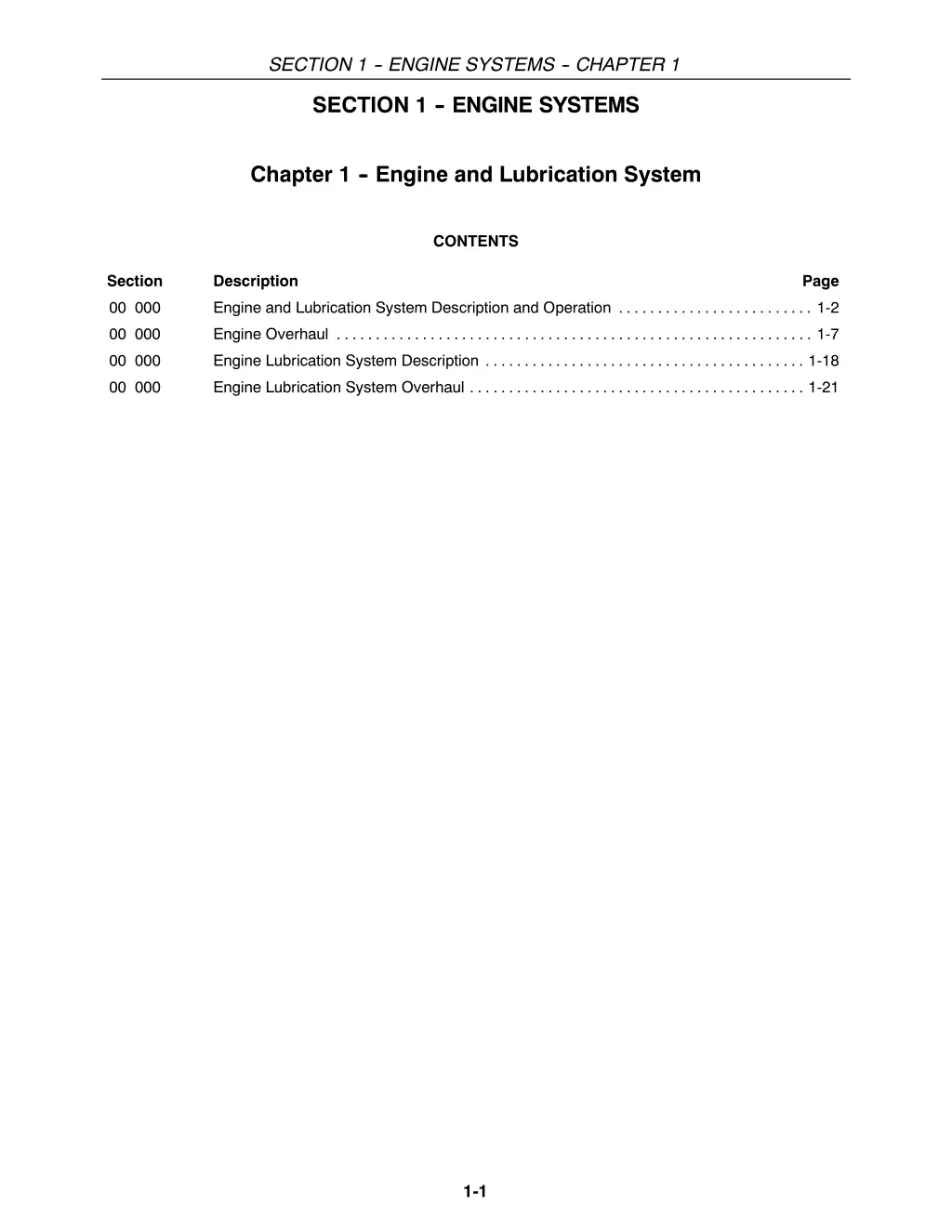 section 1 engine systems chapter 1