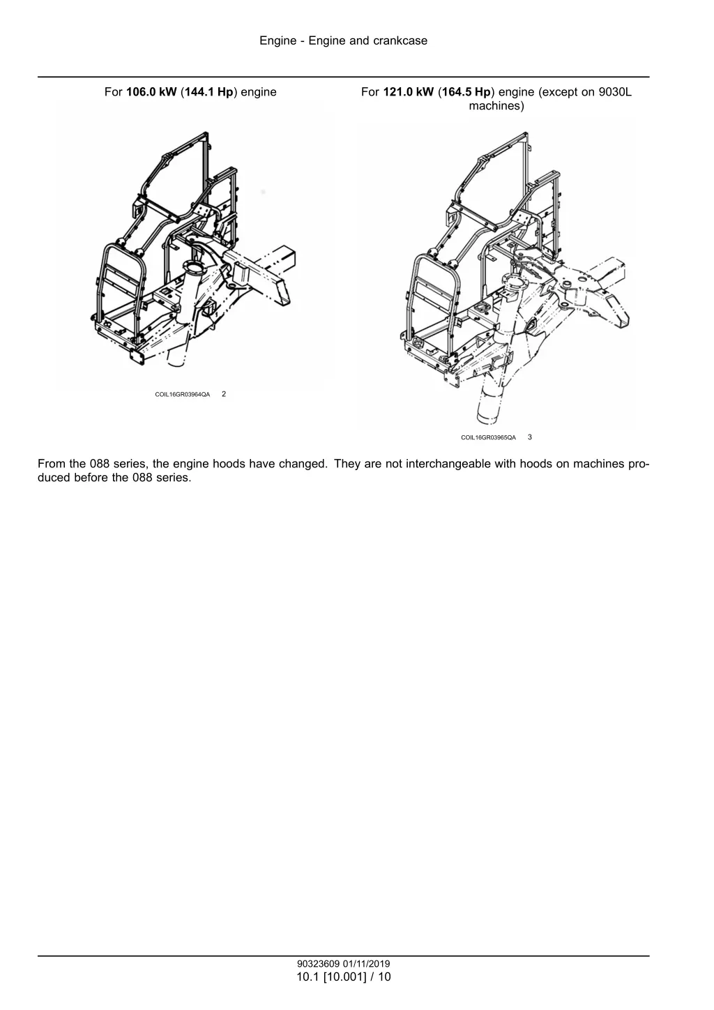 engine engine and crankcase 6