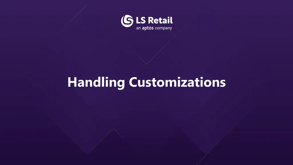 handling customizations