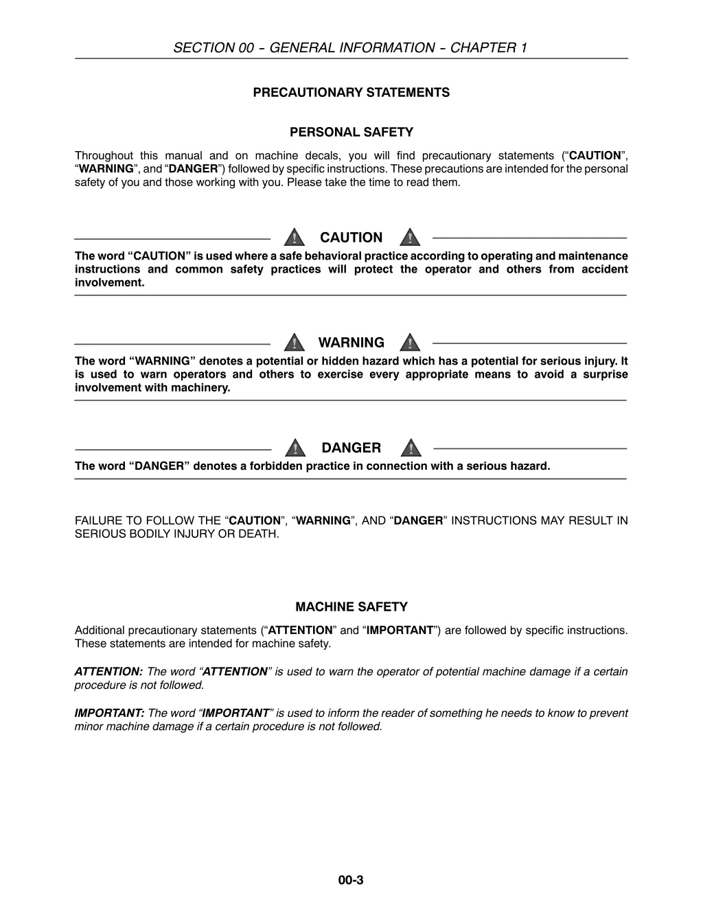section 00 general information chapter 1 1