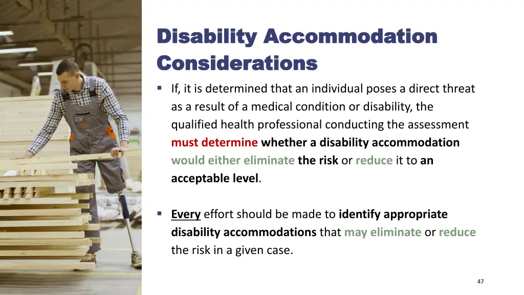 disability disability accommodation accommodation