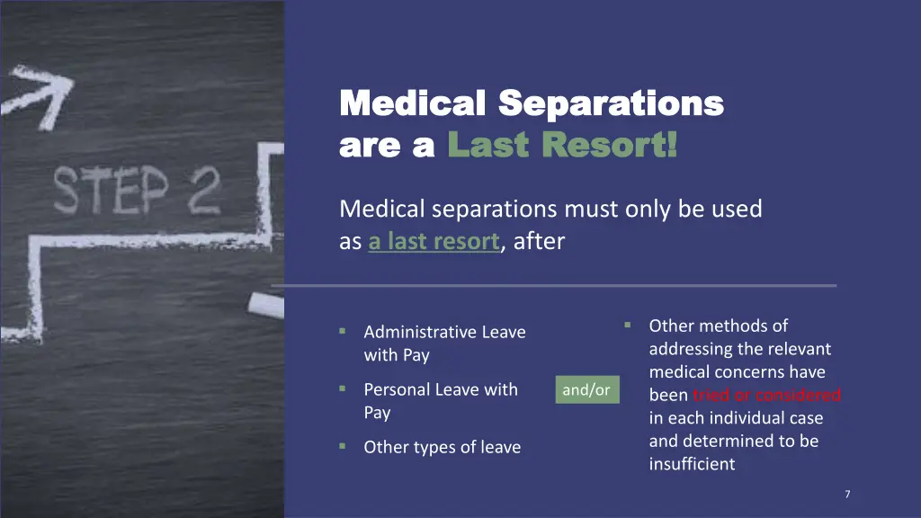 medical separations medical separations