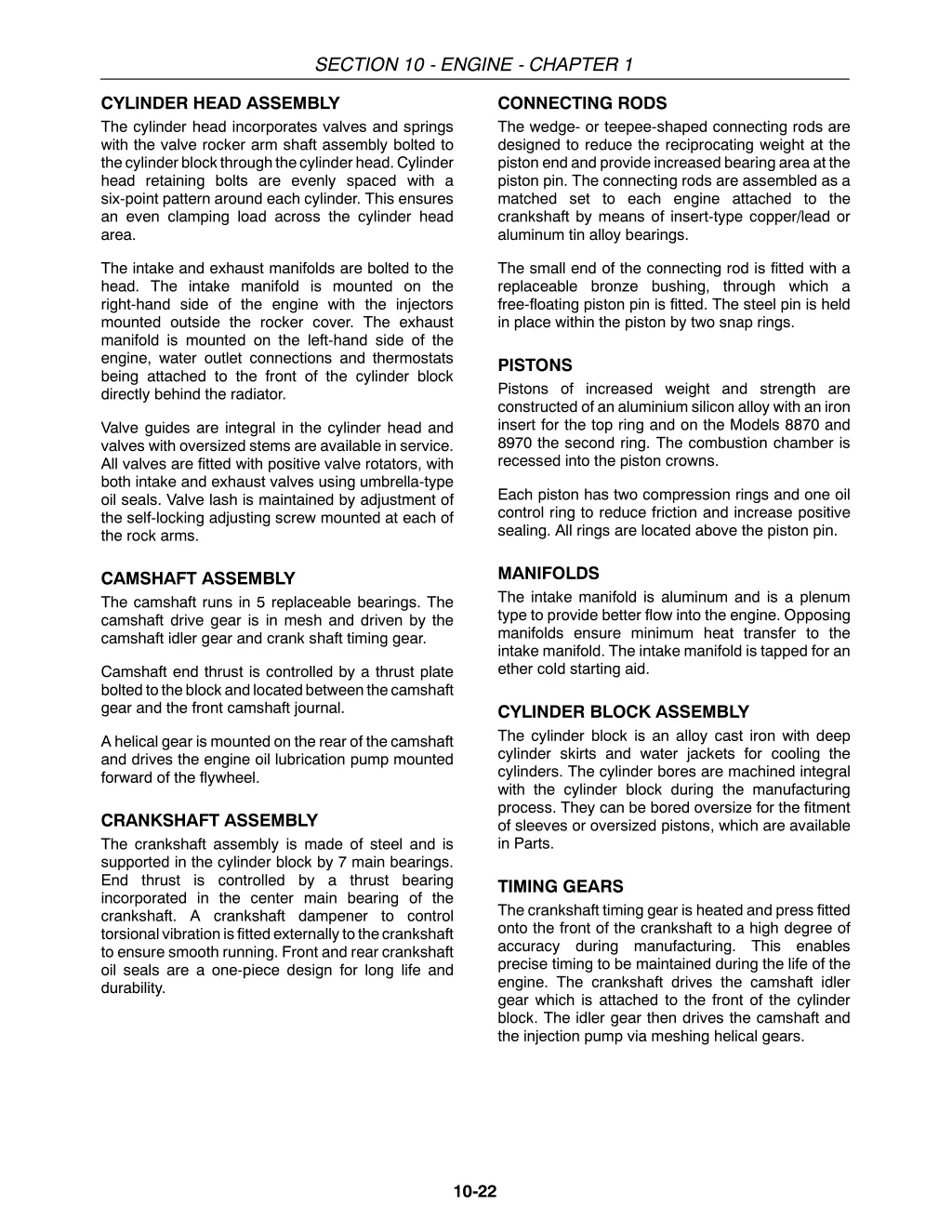section 10 engine chapter 1 8