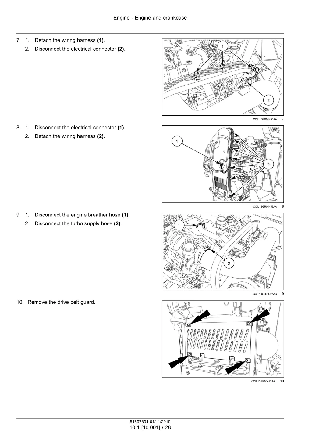 engine engine and crankcase 2